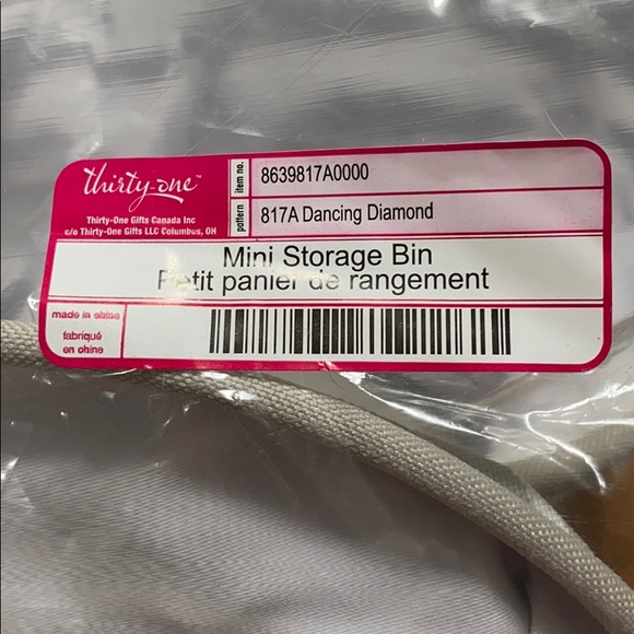 Thirty-One Mini Storage Bin - Picture 5 of 6